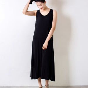 Spring And Summer Women Modal Vest Dress