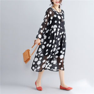 Fashion Women's Polka Dot Dresses