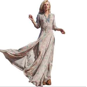 Women Summer Boho Dress