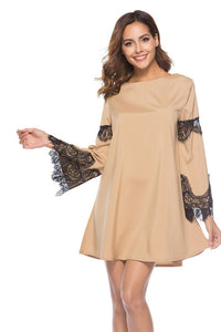 Casual Dress Shirt Female Elegant Mini Party Dress