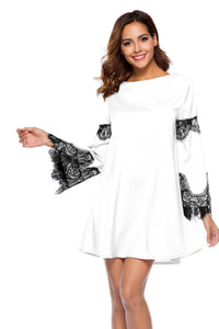 Casual Dress Shirt Female Elegant Mini Party Dress