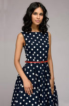 Summer Robe Femme Vintage Polka Dot Printing  Dress